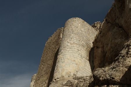 La forteresse d'Harput, sous le soleil d'hiver